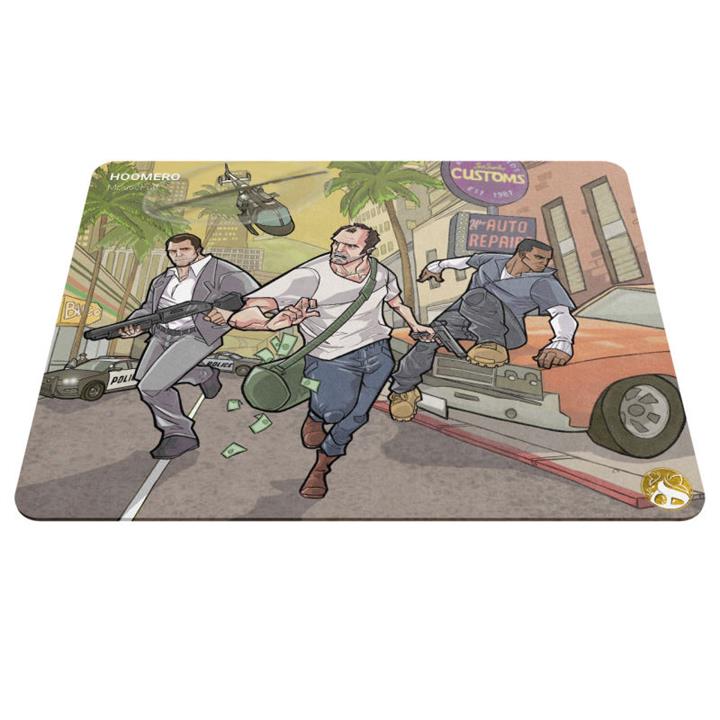 ماوس پد هومرو مدل A2757 طرح Grand Theft Auto Online Hoomero Grand Theft Auto Online A2757 Mousepad